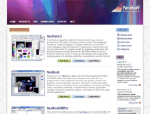 Tablet Screenshot of neosoftware.com